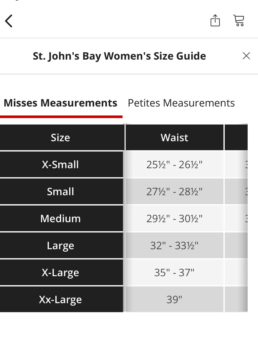 St. John's Bay Purple Essential Tee - Picture 9 of 13
